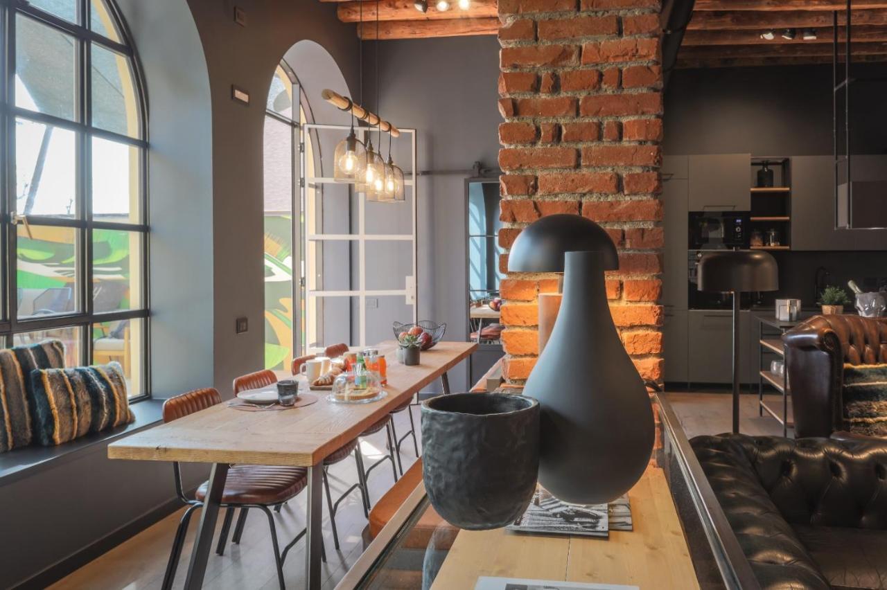 Ar Prestige Penthouse - Tribeca Loft Apartment Bergamo Bagian luar foto