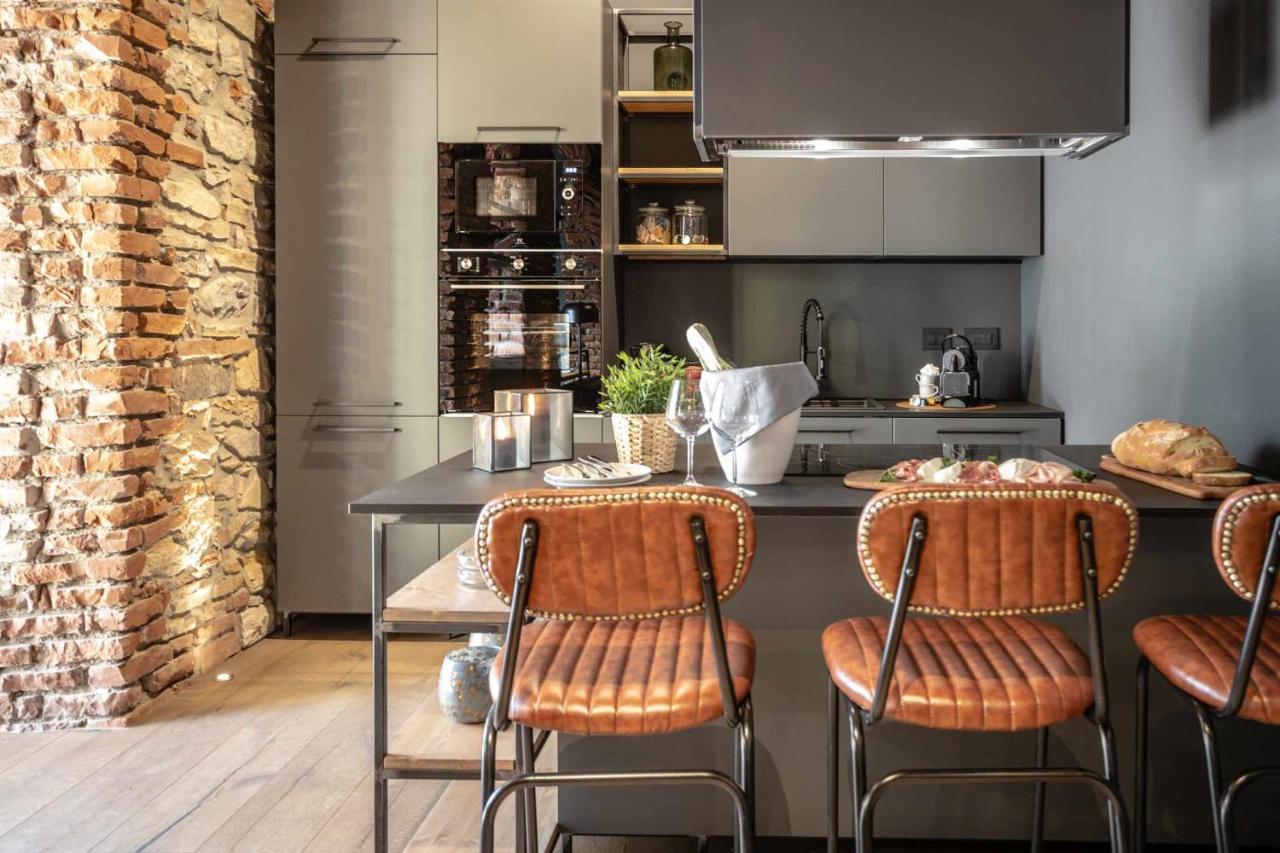 Ar Prestige Penthouse - Tribeca Loft Apartment Bergamo Bagian luar foto