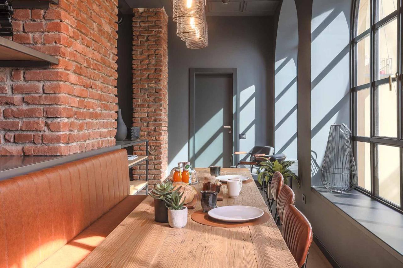 Ar Prestige Penthouse - Tribeca Loft Apartment Bergamo Bagian luar foto